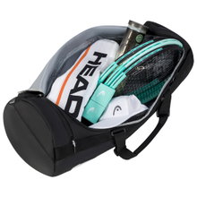 Torba sportowa Head Tour Sport Bag (1 główna komora + komora na buty) 2024 czarna/biała